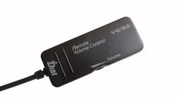 IChat VC30 Negru Căști sau Căști de Control al Volumului Accesoriu nou set de Căști Controler de Volum VS KOSS VC20 Audio e video portatile