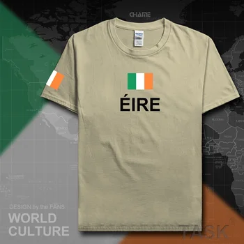 Irlanda Irlanda mens t shirt moda 2017 tricouri națiune echipa de bumbac t-shirt săli de fitness îmbrăcăminte teuri țară steag Irlandez