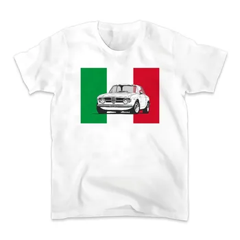 Italia comori naționale alfa tricou barbati alb Casual Respirabil plus dimensiune tricou homme stil Italian tricou