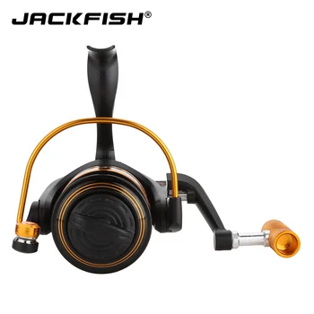 JACKFISH Mâner de Metal Rolă de Pescuit 12BB 1000 - 7000 serie de spinning pentru pescuit feeder roata de pescuit de Pescuit