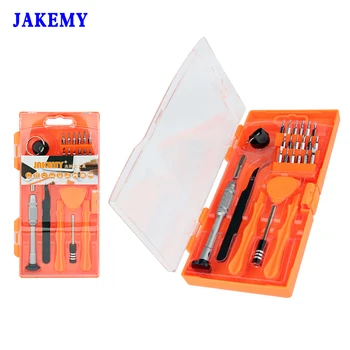 JAKEMY 26 in 1 Profesional de Reparații Pentru Iphone Ferramentas Set de Șurubelniță Biți Curbat Pensete Deschiderea Instrumente Kit