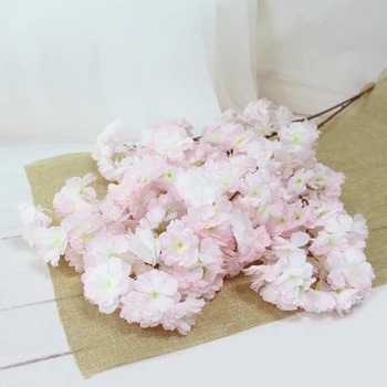 JAROWN Simulare Cherry Mătase Artificială Flori False Scena de Nunta de Decorare Fotografie Fundal de Decor de Perete Decor Acasă
