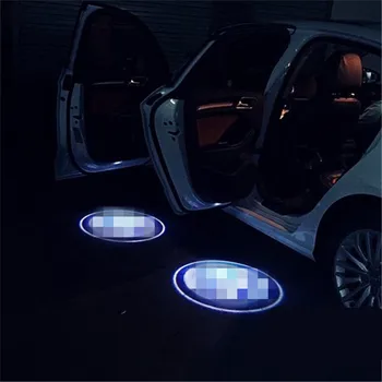 JingXiangFeng caz pentru fiat caz pentru VW 2 buc Led-uri auto styling Logo-ul de bun venit Lumina Portiera Proiector Laser Fantoma Umbra Lampă