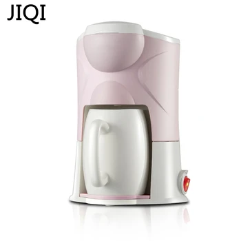 JIQI Filtru de Cafea prin Picurare Tip Mașină Semi-automată Cafe Americano Espresso Cafe de uz Casnic Cappuccino Latte Filtru de 220V 300W