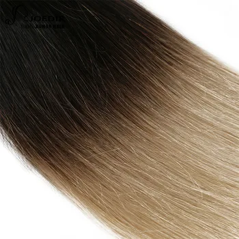 Joedir Păr Pre-Colorate Brazilian Remy de Păr Drept Păr Uman Țese Pachet Afacere T1B 613 mai Usor Blonda Parul Ombre Pachete
