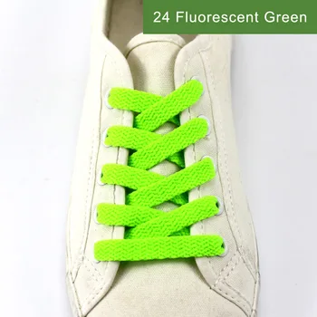 JUP 1 Pereche Lungime: 60cm-200cm Șireturi Plate cu Led-uri Colorate Șireturi pentru Moda Pantofi de Panza Culori Fete Baieti Dantela Shoestring