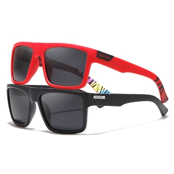 KDEAM Direct Topline Dreptunghi Polarizat ochelari de Soare pentru Barbati Brand Semnătura Ochelari de Soare Sport Nuante Include husă de Protecție