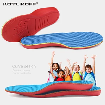 KOTLIKOFF 3D Ortezare Tălpi de picioare plate pentru copii și Copii Suport Arc branț pentru X-Picioarele copilului pantofi ortopedici Picior de Îngrijire