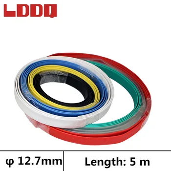 LDDQ 5m Termocontractabile tuburi cu lipici 3:1 rezistent la apa Dia12.7mm Heat shrink wrap Sârmă tub gaine termo Înaltă calitate cel Mai bun de Promovare