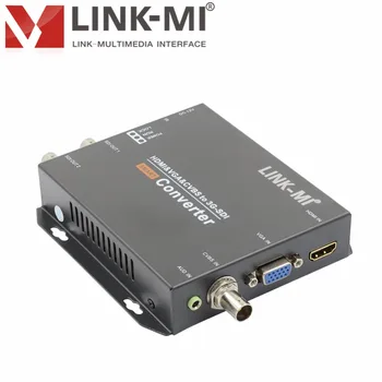 LINK-MI LM-CV190 HD-SDI 200m 3G-SDI 120m HDMI VGA CVBS pentru SD/HD/3G-SDI Convertor Video de până la 1920x1080@60Hz Semnal CVBS PAL/NTSC