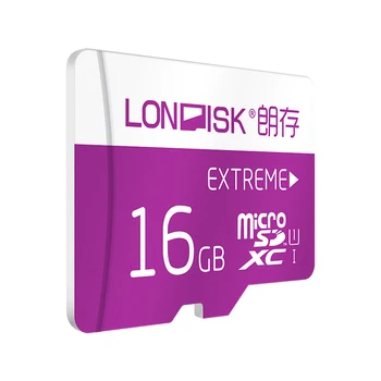 Londisk Original, Card Micro SD de 16GB/32GB/64GB/128GB Class10 UHS-1 600X Flash Card de Memorie Pentru Smartphone Camera Auto DVR