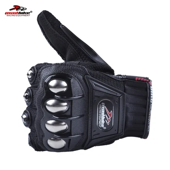 Madbike mănuși de motociclete vara motocicleta de motocross mănuși xxl motocicletas plasă de mănuși de degete luvas para moto guanti negru