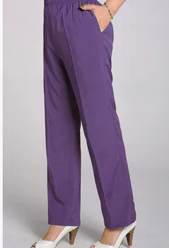 Makuluya 2017 Mai bun faux pantaloni de mătase pentru femei de moda pantaloni de înaltă elastic pantaloni plus dimensiune 3XL pantaloni CADOURI BK