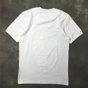 Mare Noutate Nou 2017 Oameni Mari cocoș Alb T Shirt Tricou Hip Hop Skateboard Street Bumbac T-Shirt Tee Top kenye #689