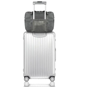 Moda Bagaje de Călătorie Sac Mare Capacitate de Pliere Transporta pe Sac Pliabil din Nailon Impermeabil cu Fermoar Călătorie Sac Portabil 32L