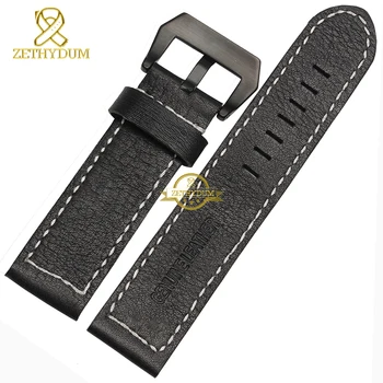 Moda din piele brățară ceas curea mens watchband ceasuri de mana trupa Nubuc 22mm 24mm watchbands bratara accesorii