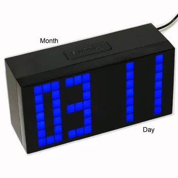 Montare pe perete Desktop Amânare LED-uri Digitale Ceas Deșteptător Display Mare cu Temperatura Data Temporizator pentru Camera de zi sala de Sport de Acasă