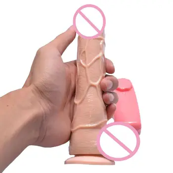 Multi-Viteză de Rotație Dildo Vibrator Realistic Dildo cu ventuza Puternica Jucarii Sexuale Pentru Femei Scula Penisul Sex Produsele