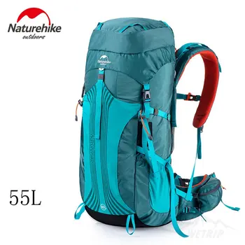 Naturehike 55L 65L Sport în aer liber, saci de Camping sac Rucsac Alpinism drumeții rucsac Unisex cadru metalic Rucsaci CR