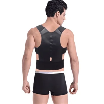 New Sosire Femei Bărbați Spate Reglabil Centura Suport Magnetic Corector de Postura cu Bretele și de Sprijin Postura Umăr Înapoi Corector