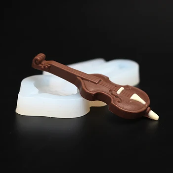 Nicole Violoncel Design Mucegai Silicon Tort Fondant Instrumente De Decorare Săpun Manual Bomboane De Ciocolata Face Mucegai
