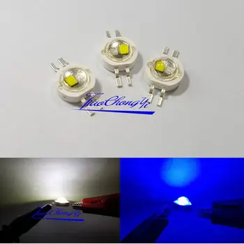 NOI 2X3W Dublu culoare alb/ Rosu Grnn Albastru LED de Mare Putere cu Diode Emițătoare de Lumină