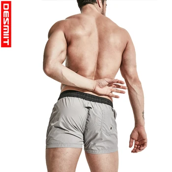NOI, de Înaltă calitate Bărbați Solid Nailon rapid-uscat beach Shorts mens boxer Scurt, Masculin Jogger Rula purta Acasă Lounge 7 culori