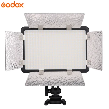 Noi Godox LED308W II 5600K LED-uri Albe de Control de la Distanță Video Profesionale de Lumina de Studio + Adaptor AC fierbinte de vânzare