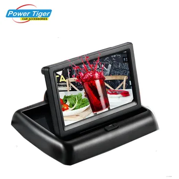 Noi Pliabil Digital TFT Ecran LCD Monitor Auto Pentru Masina din Spate Vedere aparat de Fotografiat de mers înapoi Sau Suport DVD NTSC / PAL