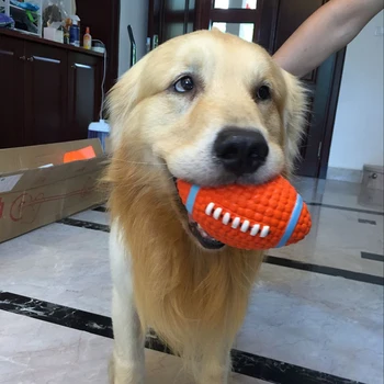 Nou Animal De Companie Câine Jucării Mici Pentru Câini De Talie Mare Mestecați Jucării De Sunet Solid Rezistenta La Muscatura Redate Cu Bile De Înaltă Calitate Pentru Animale De Companie Catelus Scartaie Jucarii