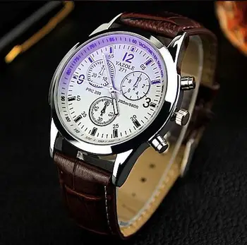 Noua lista Yazole Barbati ceas Brand de Lux Ceasuri Cuarț Ceas de Moda din Piele curele de Ceas Sport Ieftine ceasuri relogio de sex masculin