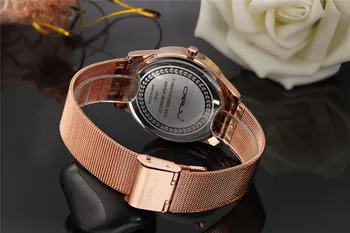Noul Brand CRRJU Relogio Feminino Ceas Femei Ceas din Oțel Inoxidabil Ceasuri Doamnelor Moda Casual, Ceas Cuarț Ceas de mână