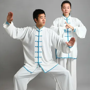 Noul Design 14 Cu Mâneci Lungi De Culoare Wushu, Tai Chi Kung Fu Costum Uniforma Uniforme Tai Chi Exercitii De Îmbrăcăminte