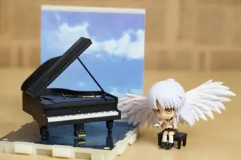 NOUL hot-7cm Angel Beats pian Tachibana Kanade acțiune figura jucării de colecție cadou de Crăciun cu cutie