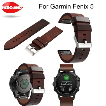 Noul sport ceas bratara watchbands curea din piele ceas trupa accesorii ceas bratara Pentru Garmin Fenix 5 watchband