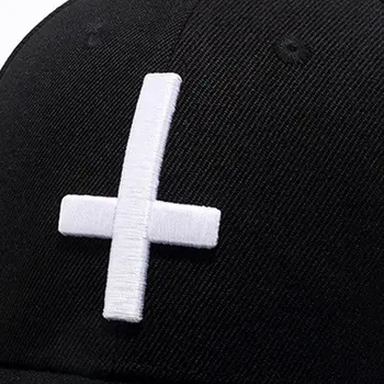 Oamenii Crucea lui Șapcă de Baseball LOGO Brodat Regla Hat Pentru Barbati Femei Hip Hop 6 Panoul de Oase Masculino De Marca 2017 Nou Dropshipping