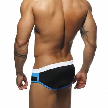 Om Brand Inot Boxeri Talie Joasa, Costume de baie Cu Push-up Pad Sexy, pantaloni Scurți, Trunchiuri Boxeri de Vară pentru Bărbați Înot Pentru cumpărător Vechi