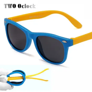 Ora DOUĂ Copil TAC Polarizat ochelari de Soare Kids Designer de Sport Ochelari de cal Pentru Fete Baieti Nuante Copii Ochelari Oculos Infantil 1243