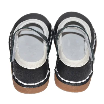 Pantofi fete 2018 Nouă Primăvară din Piele Copii Pantofi de Cusut de Mână pentru Copii Toddler Pantofi rezistent la Uzura Încălțăminte pentru Copii