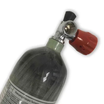 Pcp aer rilfe utilizarea 2.17 AM certificat 300bar 4500psi rezervor de presiune butelie de gaz cu supapa de