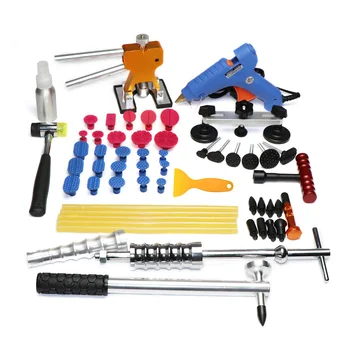 PDR instrumente Masina Dent Repair Tool set de Diapozitive Ciocan Pistol de lipit Dent Tragator 45pcs auto body repair tools Dent removal tool kit