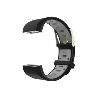 Pentru Fitbit Charge 2 Brățară Sport Inteligent Benzi De Silicon Dublu Culori Bratara Curea Bandă Pentru Fitbit Charge 2