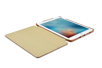 Pentru iPad pro 9.7 din Piele Acoperi Ulei Ceara Epocă de Protecție Cazul Folio pentru ipad pro 9.7 inch Smart Capacul suportului