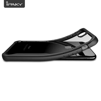 Pentru iPhone 8 8 Plus Caz Original IPAKY 6 6s Plus Silicon Acrilic Hibrid rezistent la Șocuri Transparent Caz pentru iPhone 7 7 Plus Caz