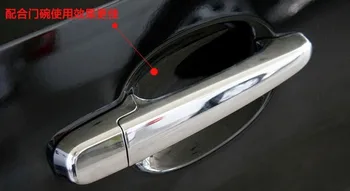 Pentru Mitsubishi Outlander 2010 2011 2012 2013 ABS Cromat Partea de Mânerul Ușii Capacului Ornamental accesorii auto 8pcs styling auto