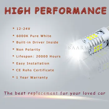 Pereche 9006 HB4 Ceață cu LED-uri de Lumină Lampă cu lumină de Zi DRL cu Becuri +Canbus Decodoare Pentru BMW Seria 5 E60 E63 E64 E46 330ci M3 E46 330ci