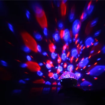 Petrecere/ Disco DJ Difuzor Bluetooth Cu Built-In Lumina de Spectacol,Scenă și Studio de Efecte de Iluminare, RGB Culoare Schimbare, LED glob de Cristal