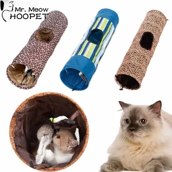 Pliabil Pisica de Companie Tunel și Cub Cort cu Cununi Mouse-ul Jucărie Crinkly Sună Distractiv Tunel pentru Iepuri, Pisici și Câini