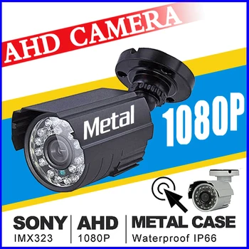 Plin Mini Camera CCTV AHD 720P/960P/1080P 3000TVL HD Digital 2.0 MP rezistent la apă în aer liber 24LED Infraroșu Viziune de Noapte Mici Vidicon