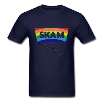 Plus Dimensiune Gay Pride SKAM Tricouri Homme Moda Clasic Maneci Scurte din Bumbac Barbati Tricouri en-Gros Unic de Îmbrăcăminte